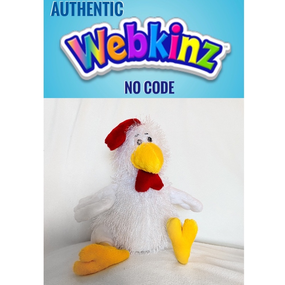 Webkinz Chicken 🐔 Plushie No Code